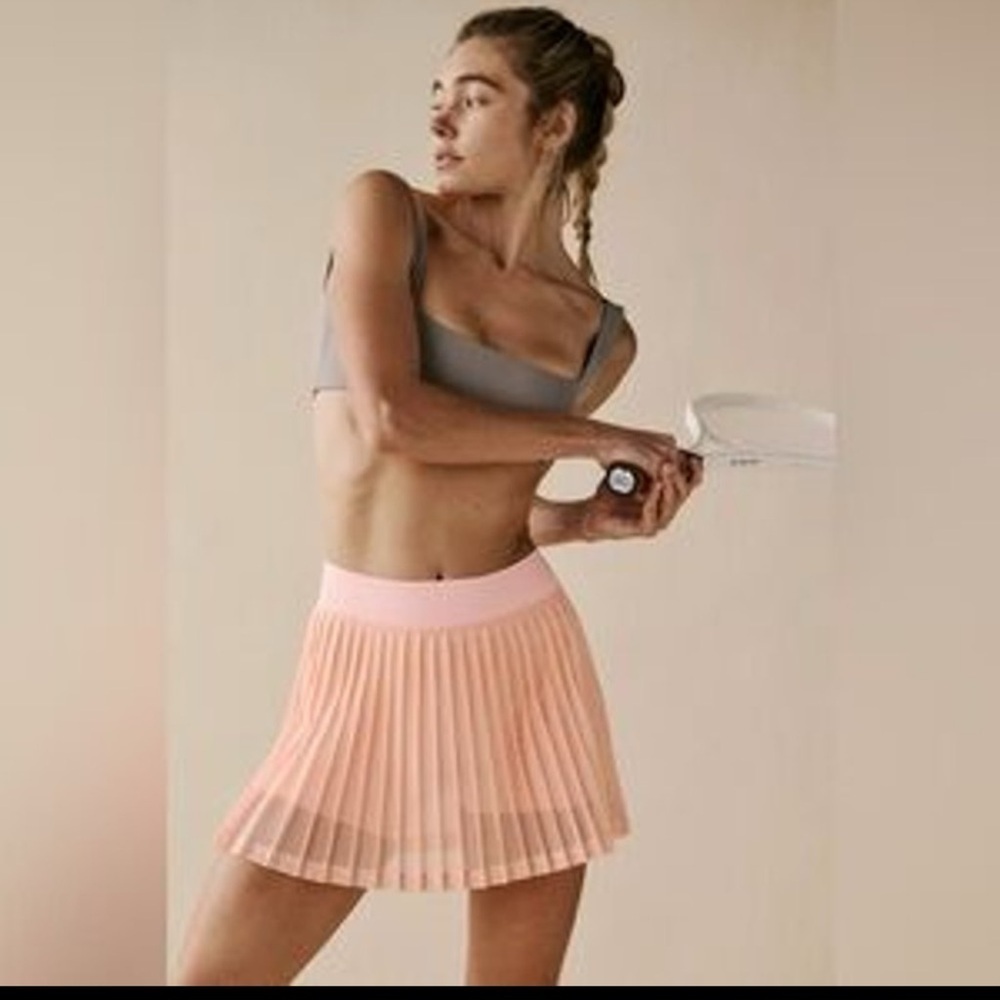 NWOT free people FP Movement Rally Ruffle Mini Skirt